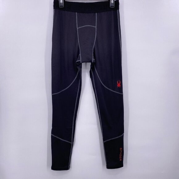 Spyder Active ProWeb Base Layer Pants Black Men's Size Medium - Picture 1 of 15